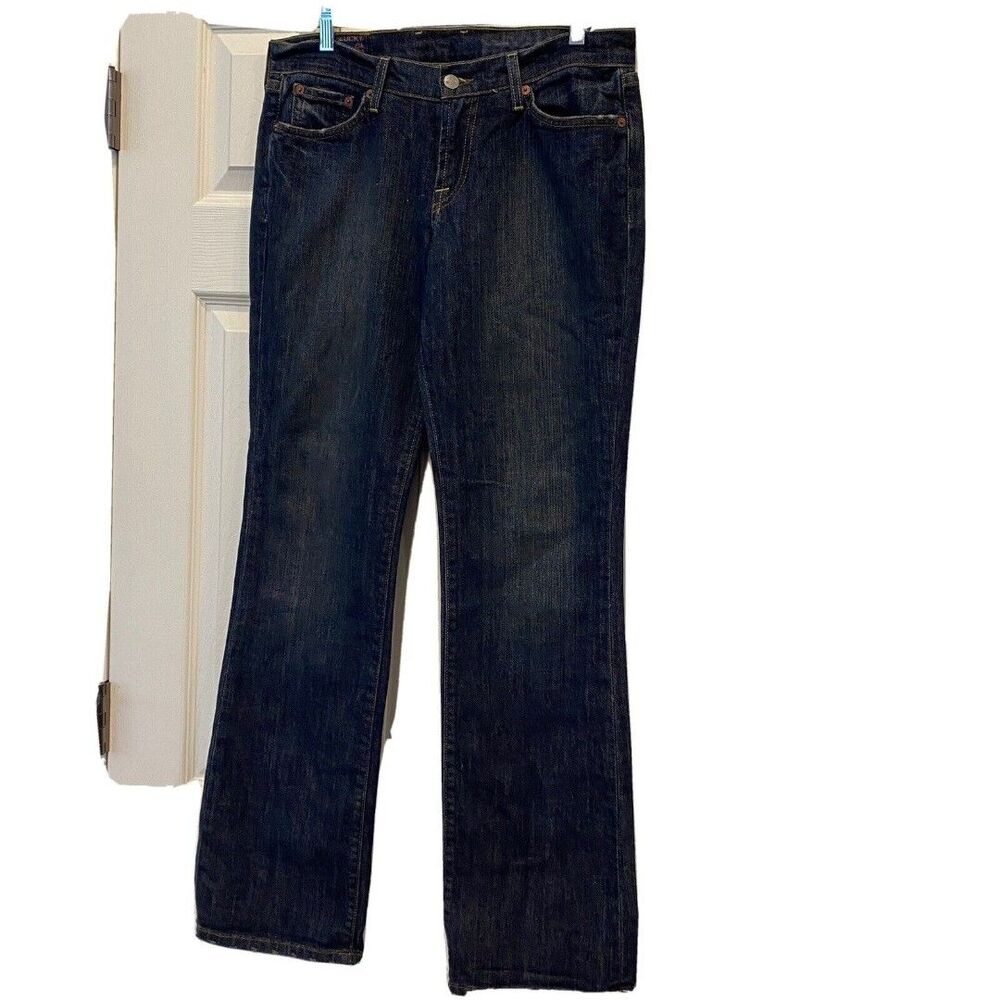 Lucky Brand Womens Size 6/28 TALL Classic Rider Straight Leg Denim Jeans  USA